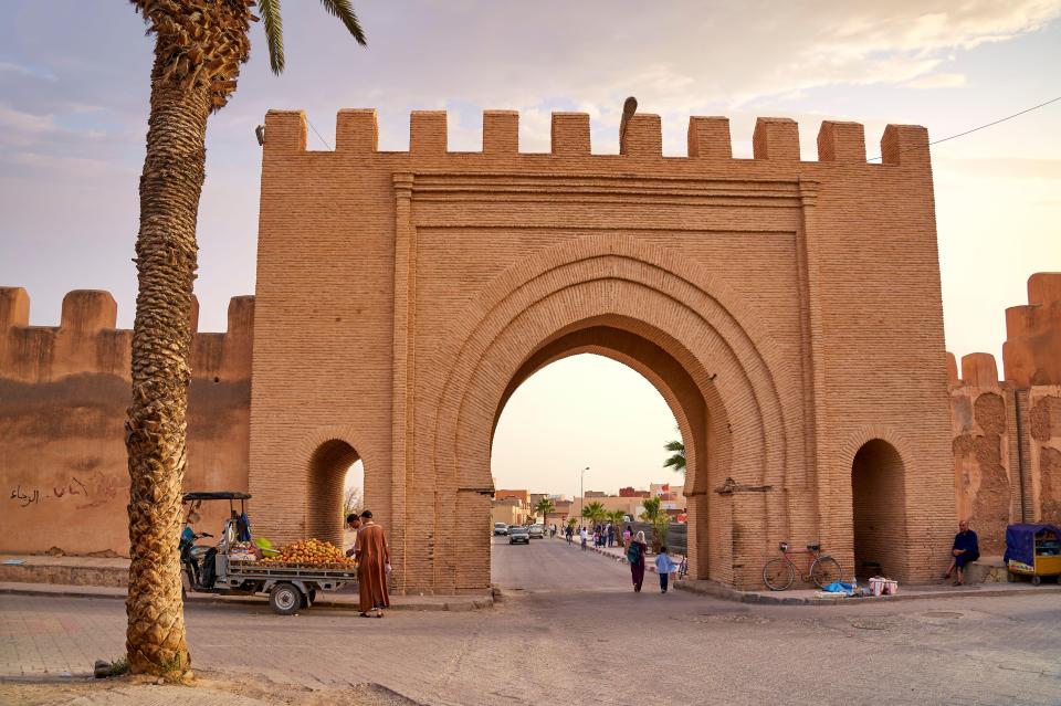 Taroudant is much smaller in size than Marrakech, and also considered calmer and less crowded