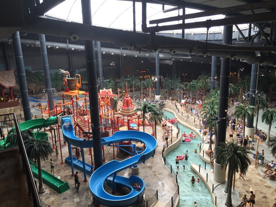 Aquadome Billund is a 'tropical' waterpark in Denmark