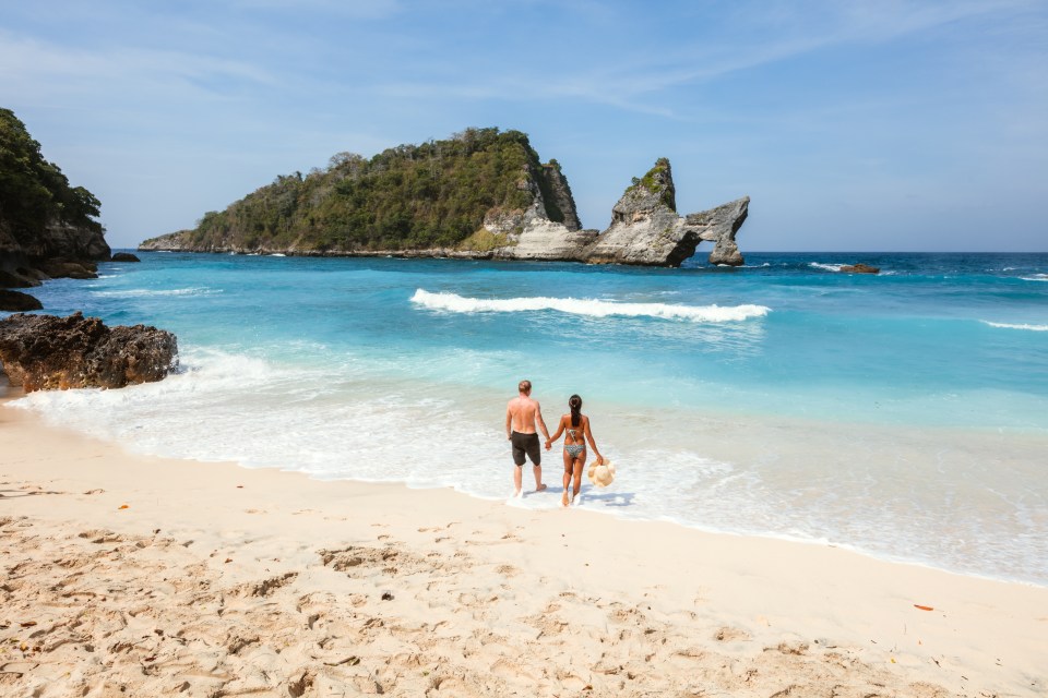 Bali is known for it's incredible beaches and clear blue sea