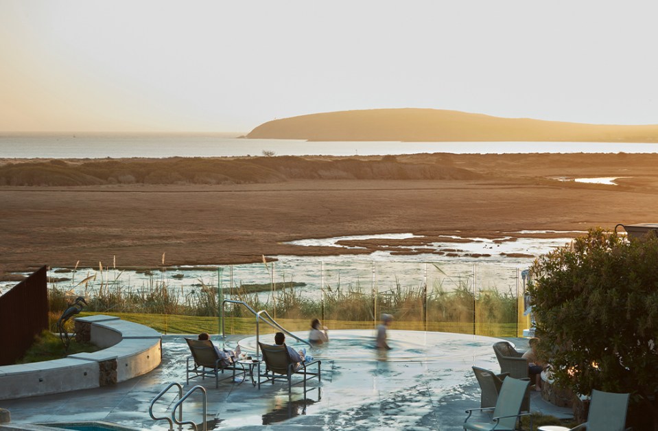 The Lodge at Bodego Bay, California, came in at number one on the list