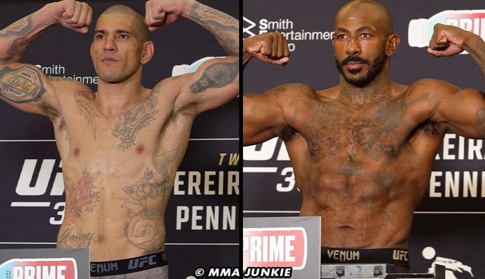 Alex Pereira, Khalil Rountree set for title