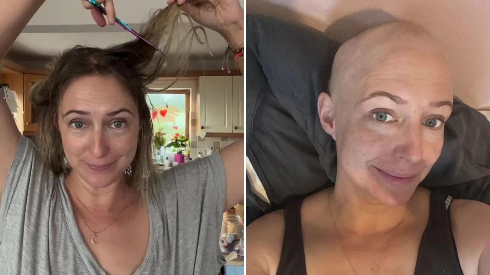 Hollyoaks star Ali Bastian shaves her head in emotional video amid cancer battle