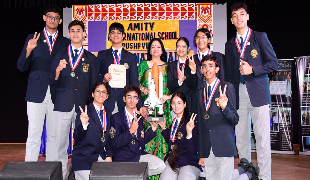 Amity School students win ‘International Space Settlement Design Competition’ at NASA- The Week