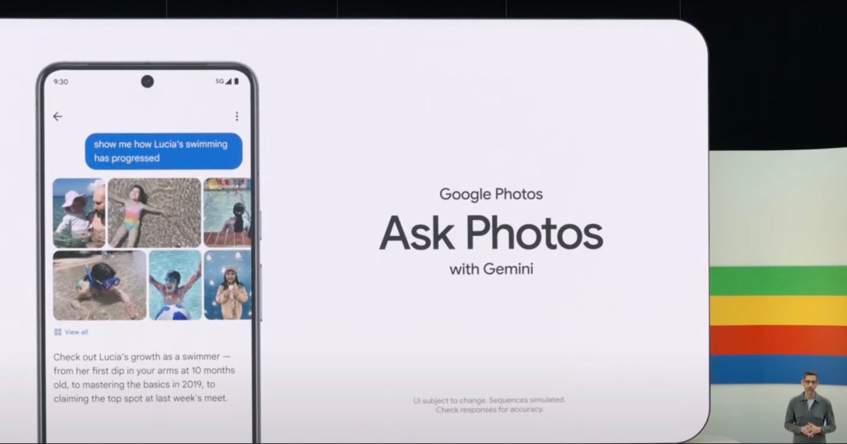 Google's Ask Photo feature is available for users that joined a waitlist