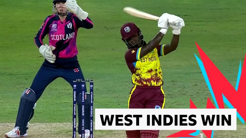 Dottin hits three consecutive boundaries to seal Windies win