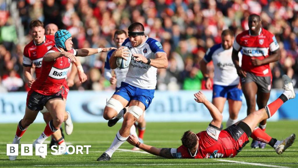 Premiership: Gloucester 31-55 Bath: Eight-try Bath come back to dominate Gloucester