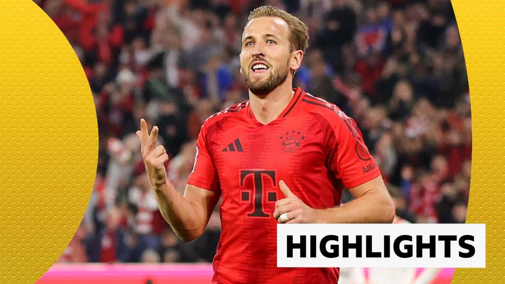 Kane scores hat-trick as Bayern thrash Stuttgart