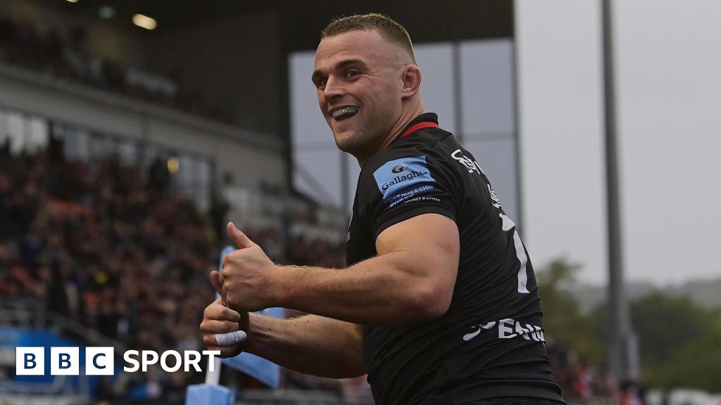 Premiership: Saracens 29-14 Exeter Chiefs - Sarries return to top