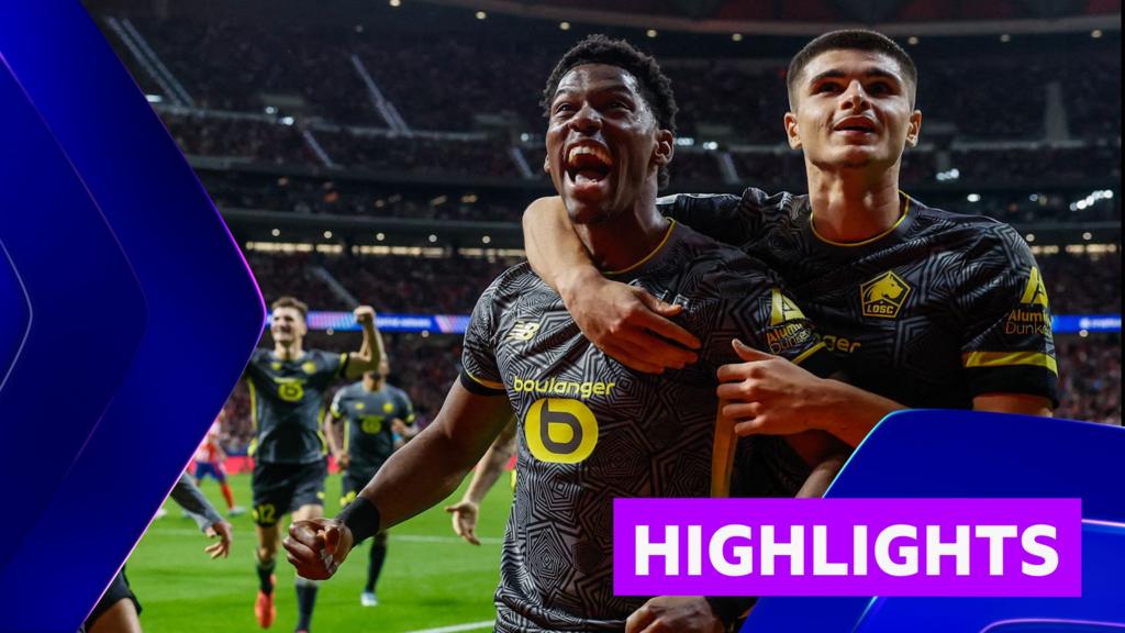 Champions League highlights: Atletico Madrid 1-3 Lille