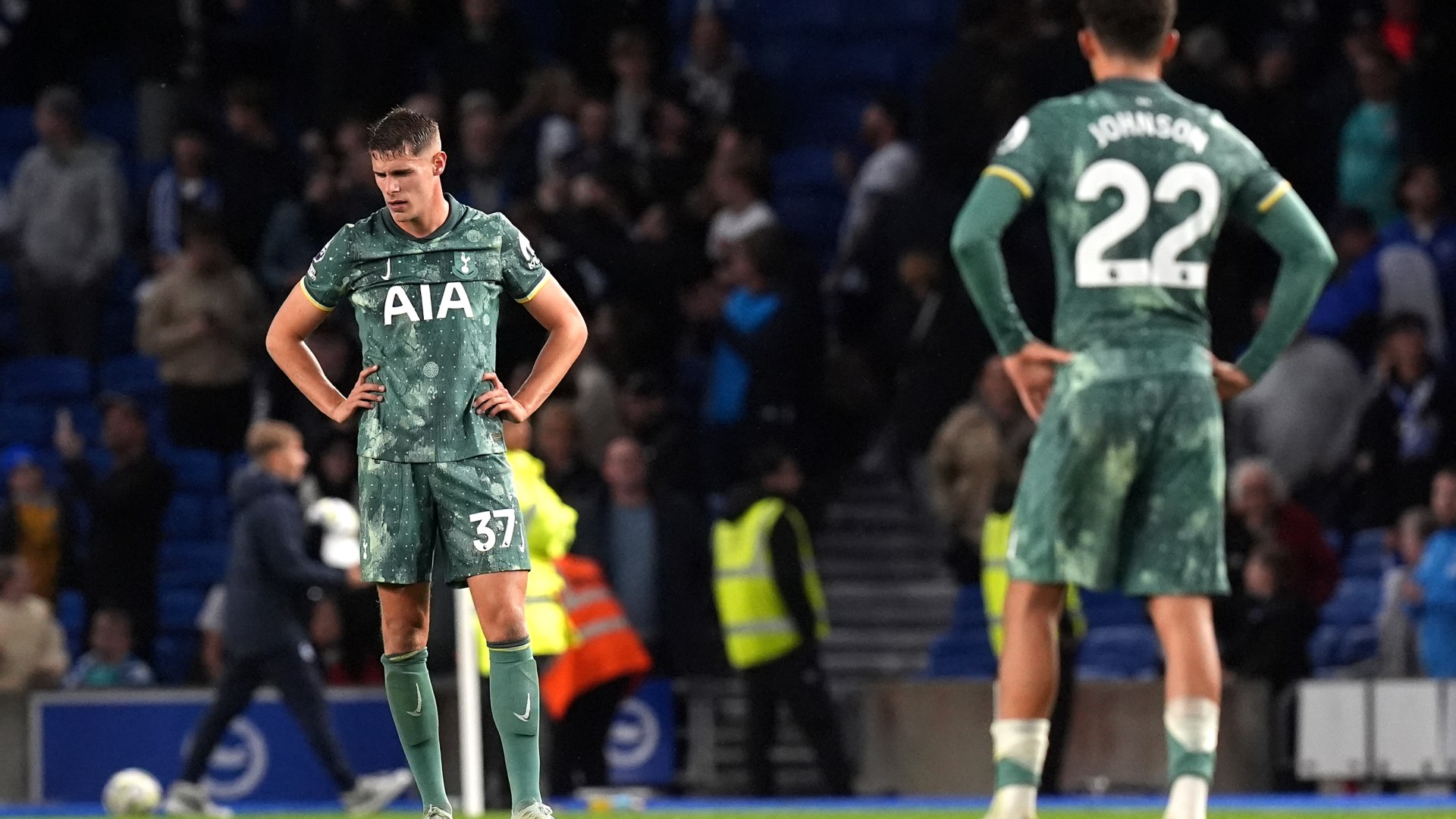 Tottenham break unwanted Premier League record with shocking collapse at Brighton as fans say 'they'll never learn'