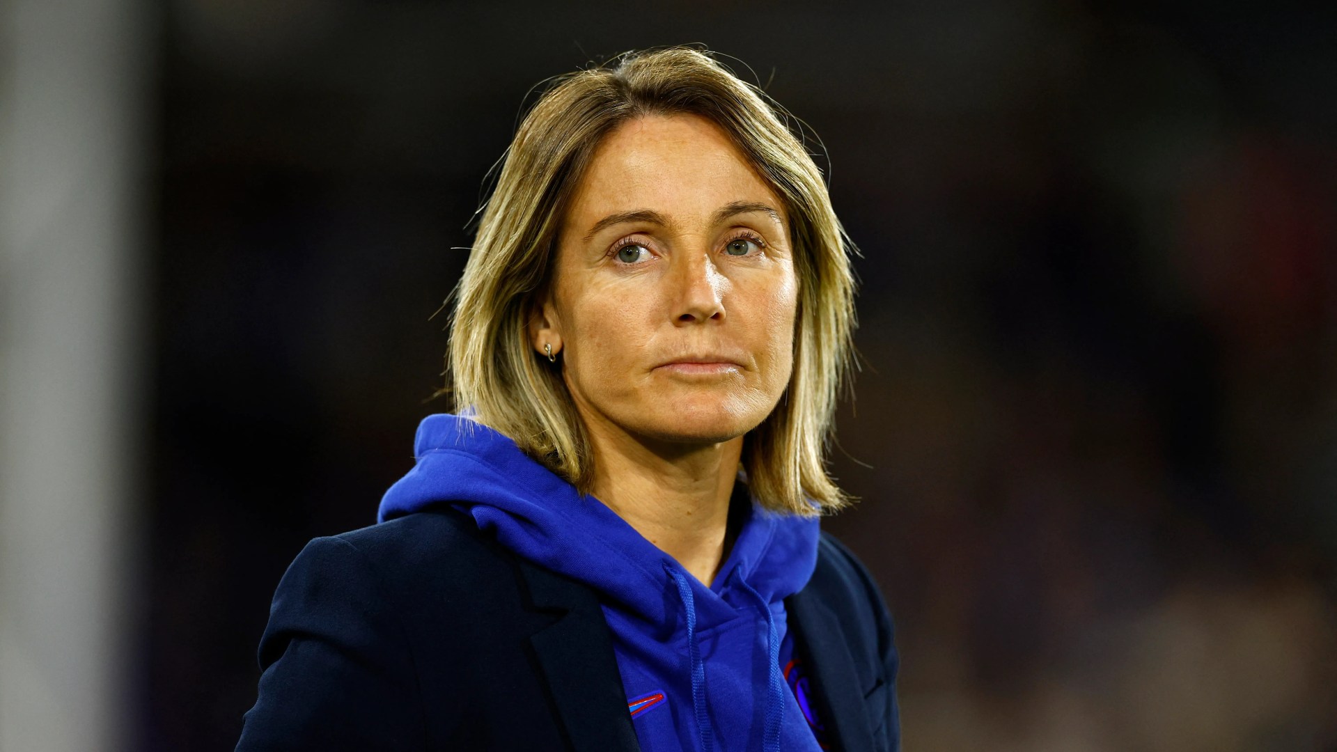 Sonia Bompastor ‘disappointed’ by postponement of Chelsea’s WSL duel with Man United