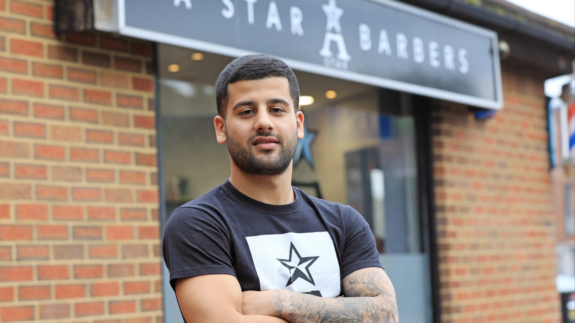 Meet Ahmed Alsanawi: A Star Barbers owner & stylist to Premier League footballers Grealish, Foden, Solanke & James