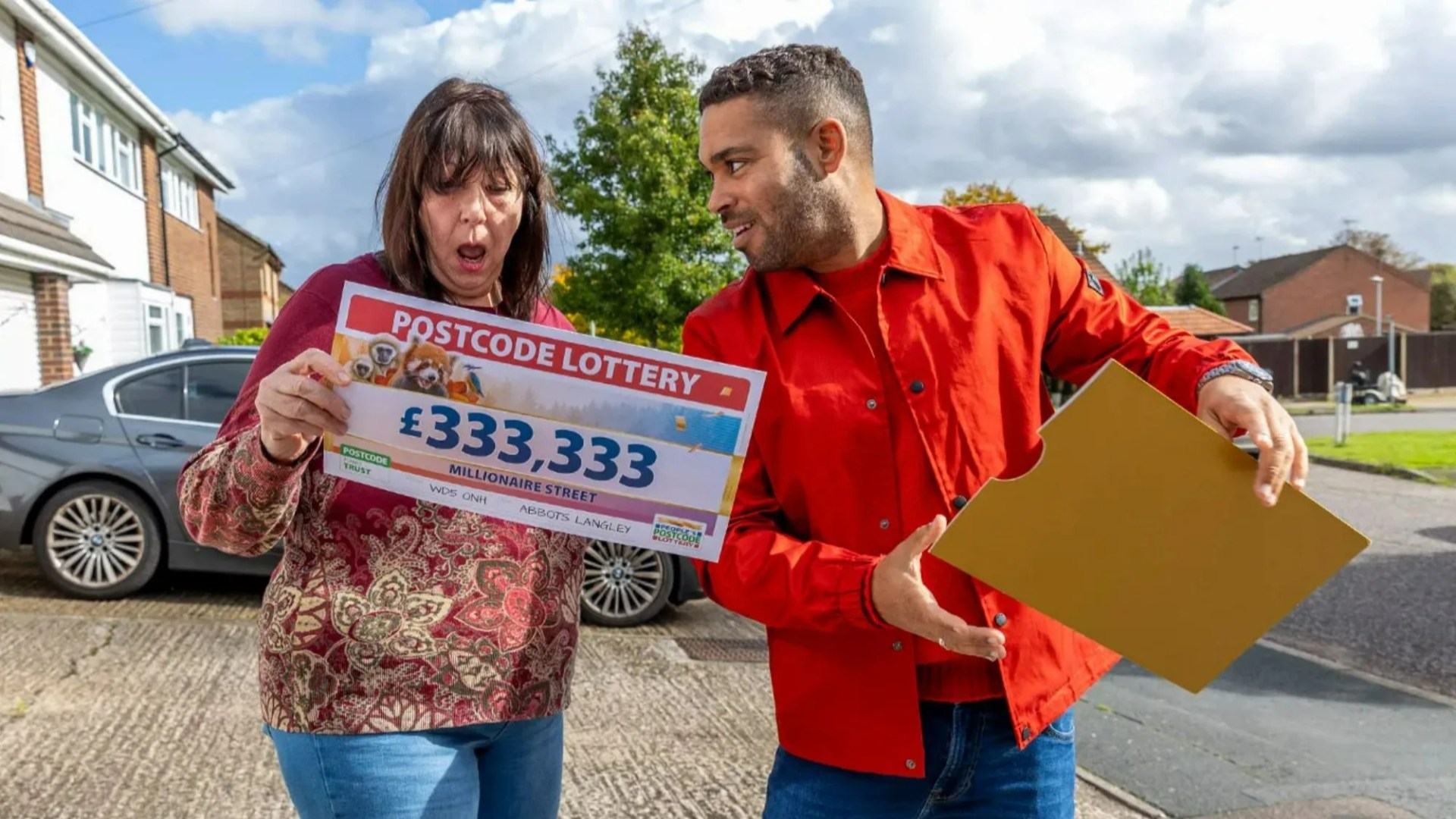 I won £333K on People's Postcode Lottery but I'll give it all away... I don't need it sitting in the bank