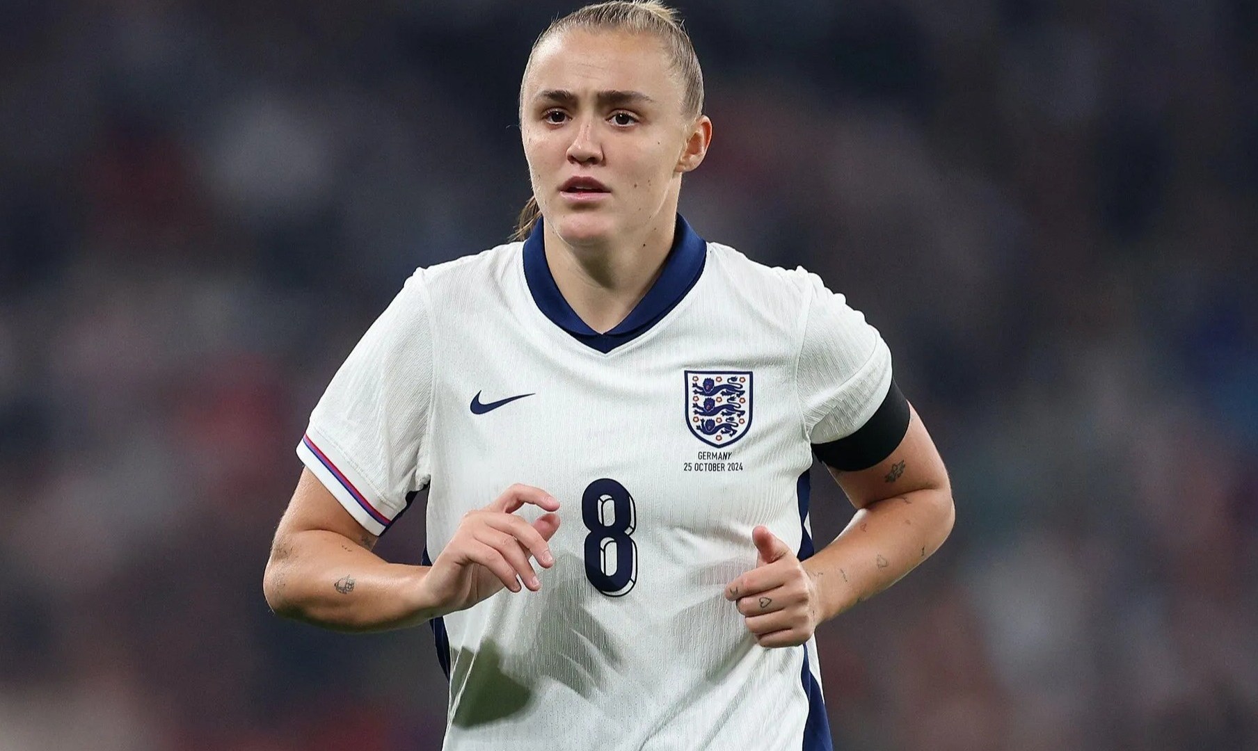 Georgia Stanway wants England to take game ‘to next level’ after Germany loss