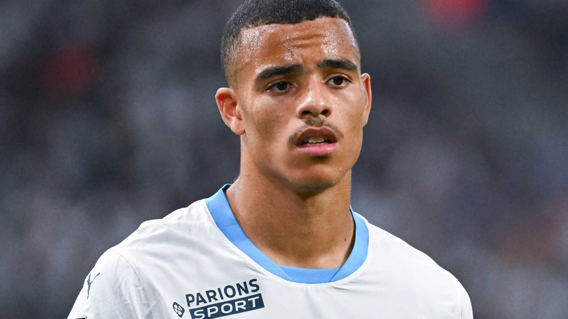 Mason Greenwood hauled off at half time of derby clash as Marseille boss fumes 'I expected a lot more from him'