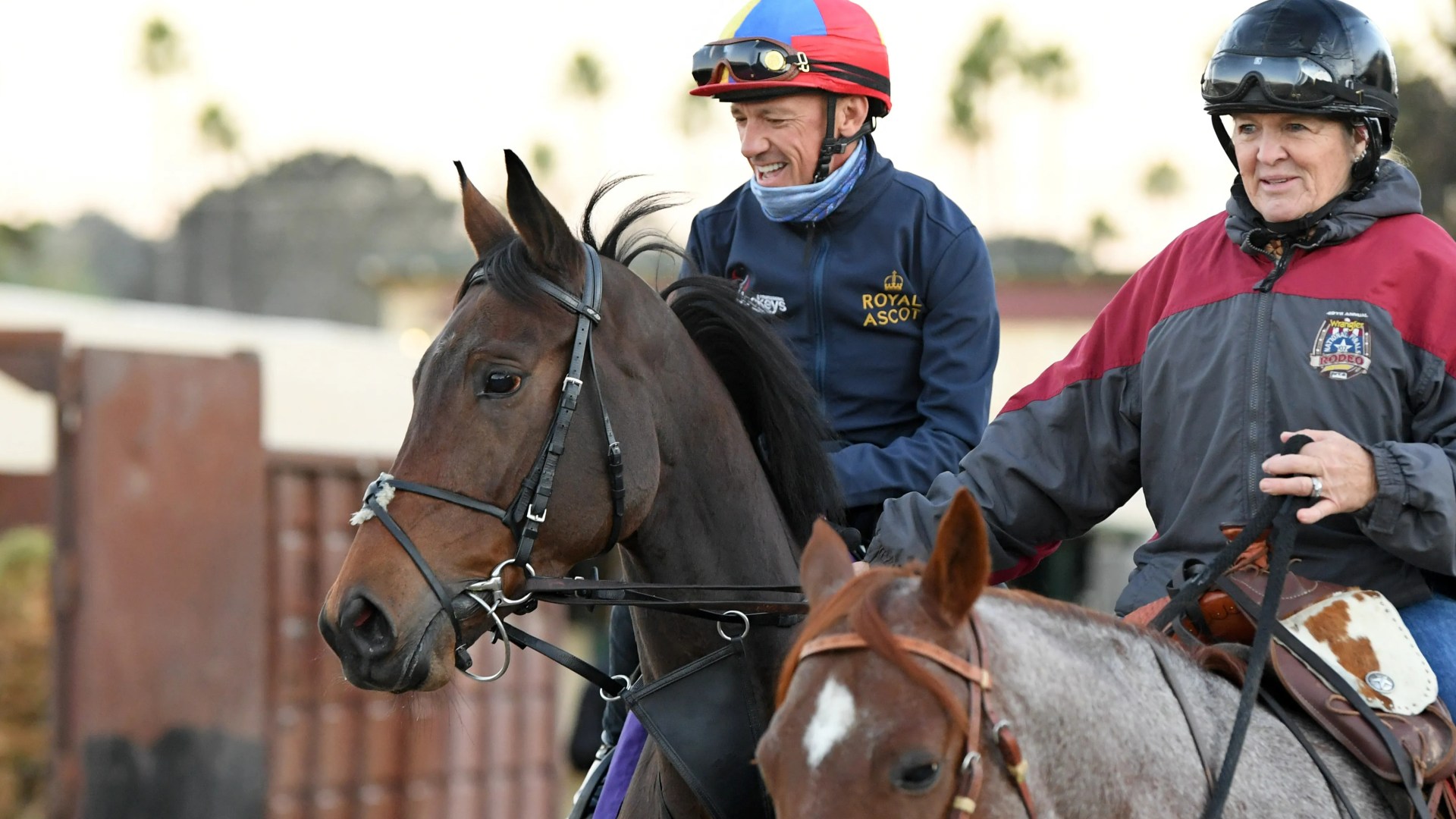 Frankie Dettori and old boss John Gosden team up for the first time in a year with big Breeders' Cup hope Emily Upjohn