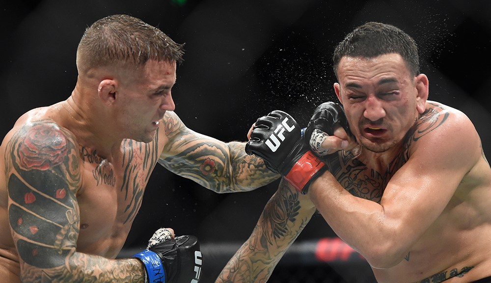 Dustin Poirier can’t see Ilia Topuria KO of Max Holloway