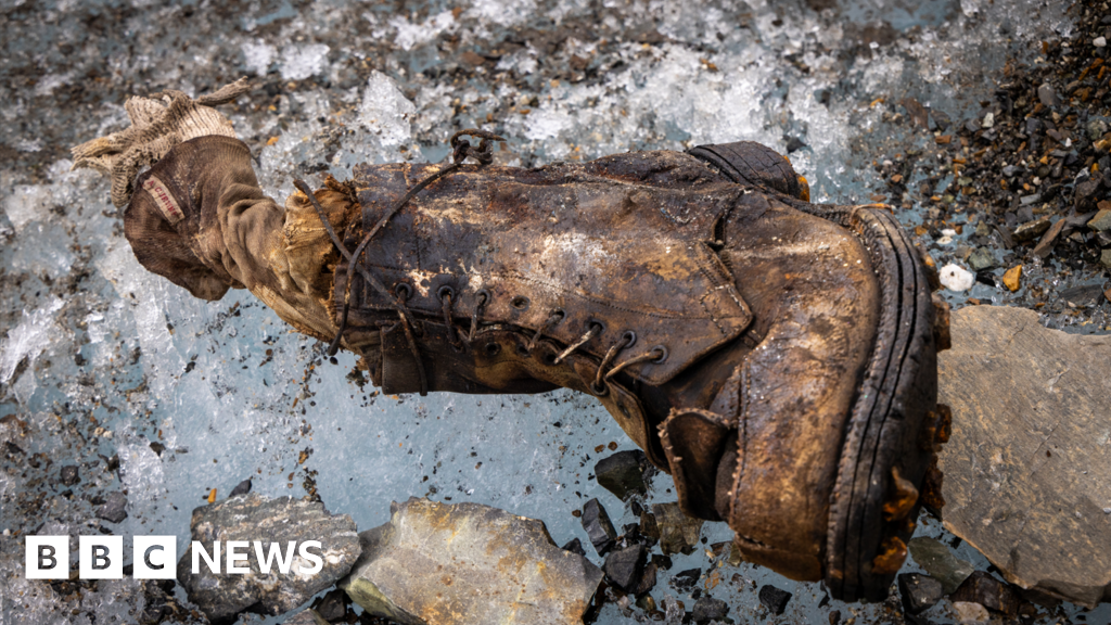 Everest climber Irvine's foot believed found after 100 years