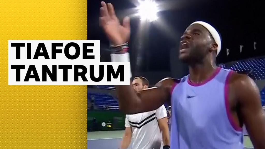 'You're on my blacklist' - Tiafoe launches tirade at umpire