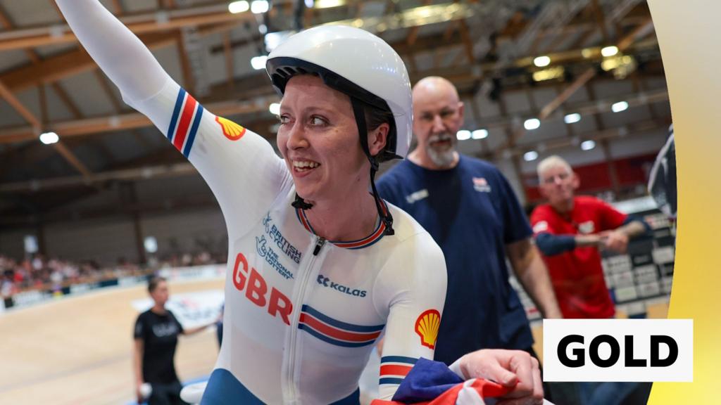 Track Cycling World Championships 2024: Anna Morris wins women's individual pursuit gold medal