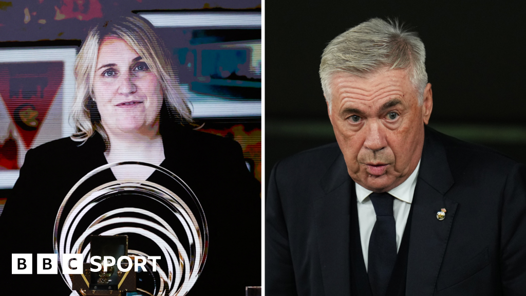 Ballon d'Or 2024: Carlo Ancelotti and Emma Hayes win Coach of the Year awards