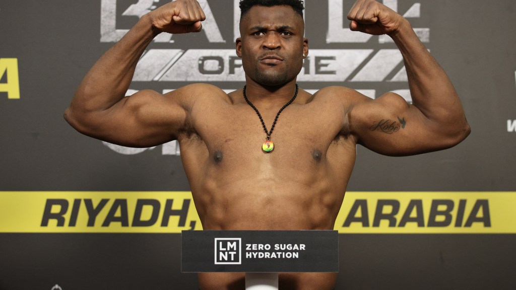 When is Francis Ngannou fighting? Walkout time for PFL debut