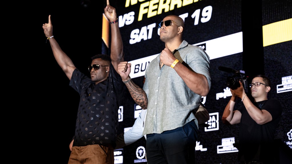 Ngannou vs. Ferreira press conference photo gallery