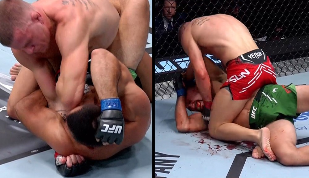 Grant Dawson bloodies Rafa Garcia for TKO