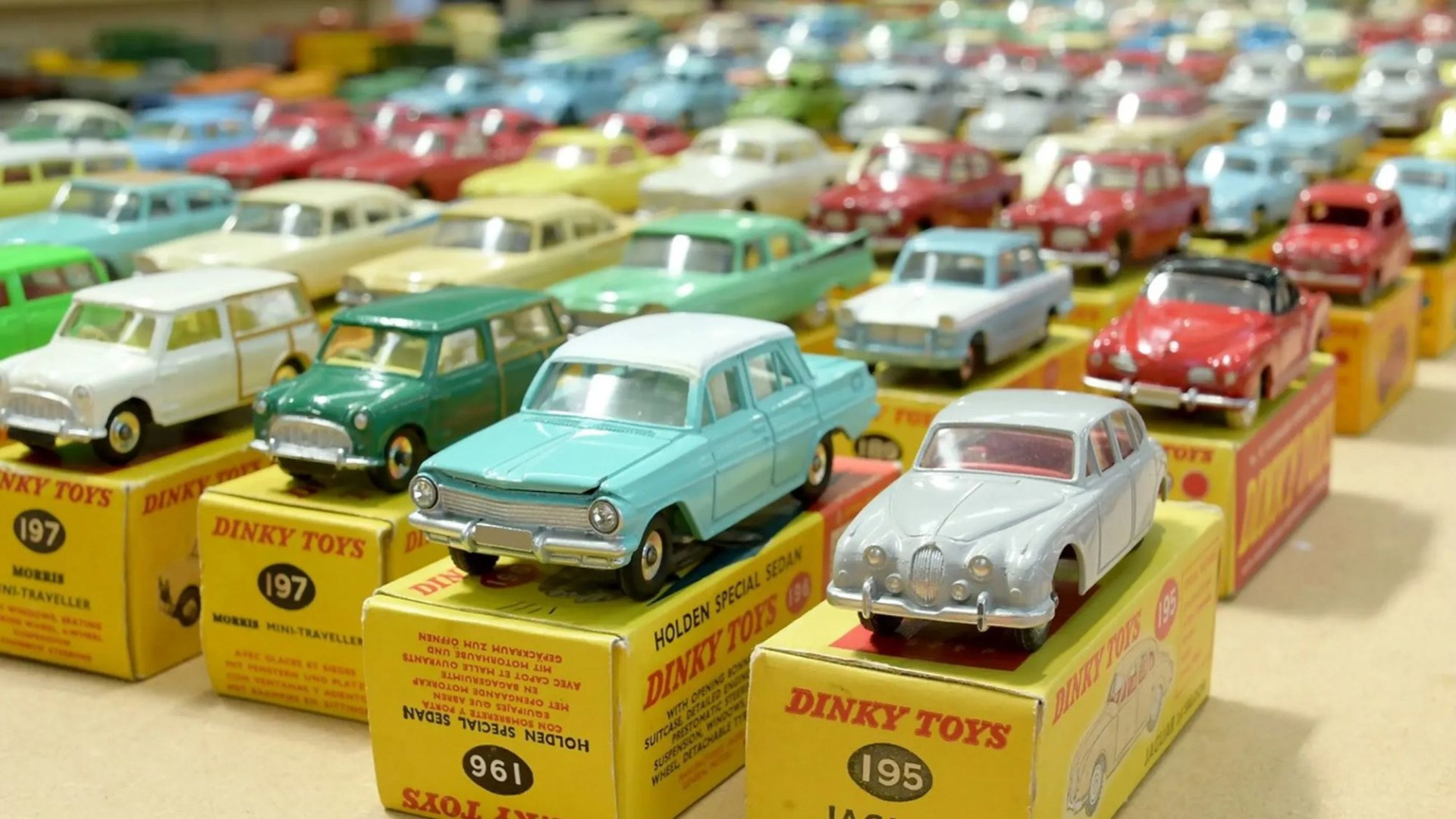 Nostalgic 'battered' toy car with peeling paint & cracked door to fetch a hefty £2.4k - do you have one gathering dust?