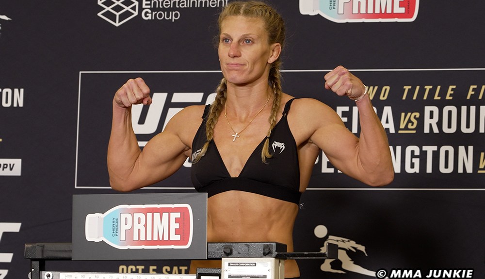 UFC 307 weigh-in video highlights, photo gallery