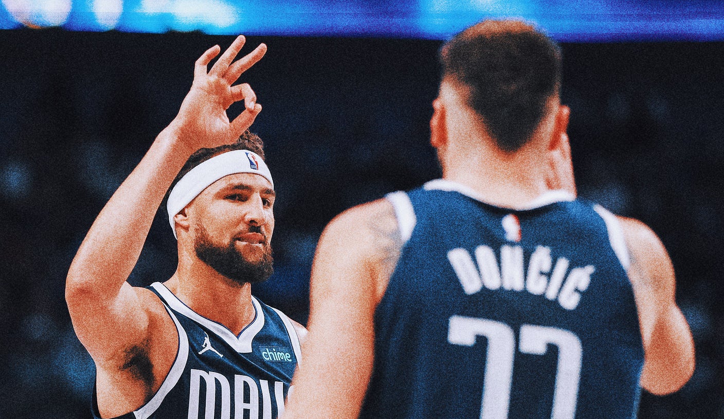 Klay Thompson scores 22 points, breaks franchise 3-point record in Mavs debut