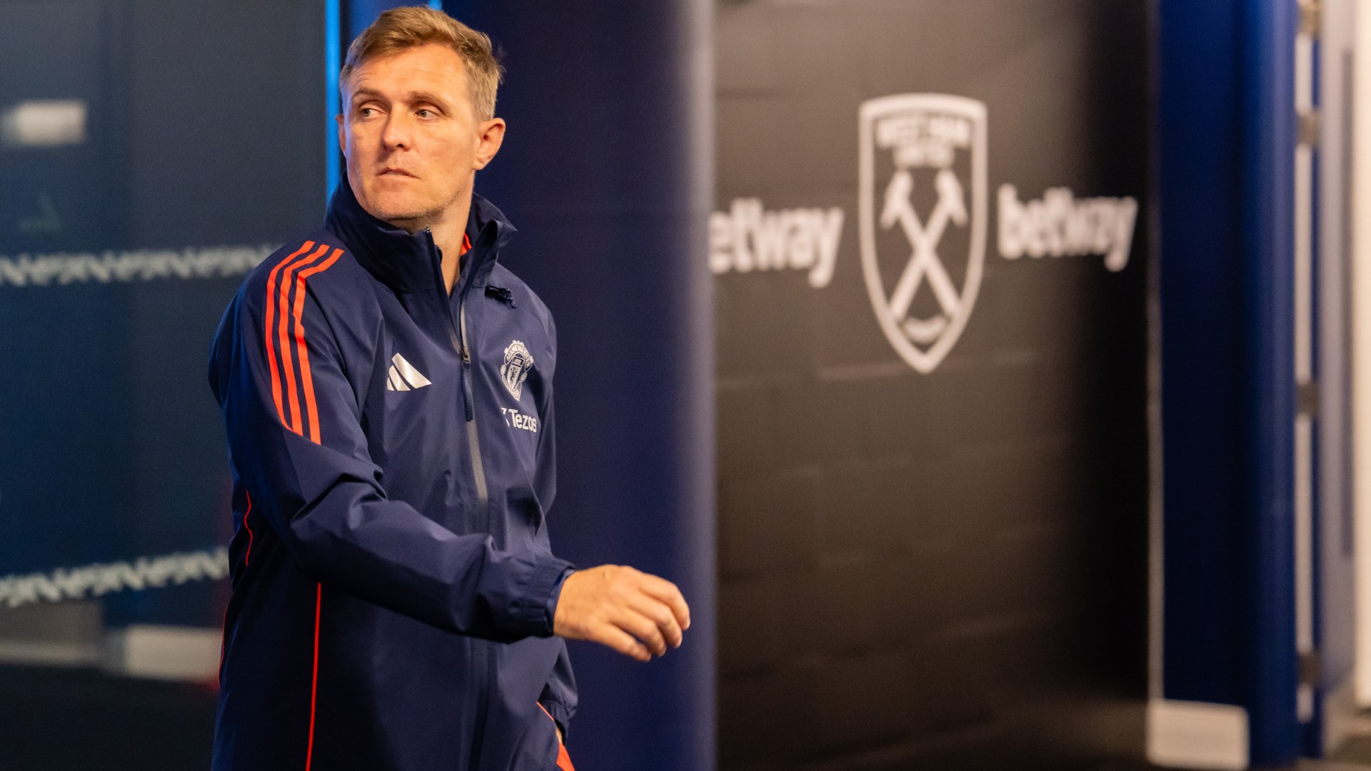 Man Utd coach Darren Fletcher in X-rated rant at West Ham penalty just two days after misconduct charge