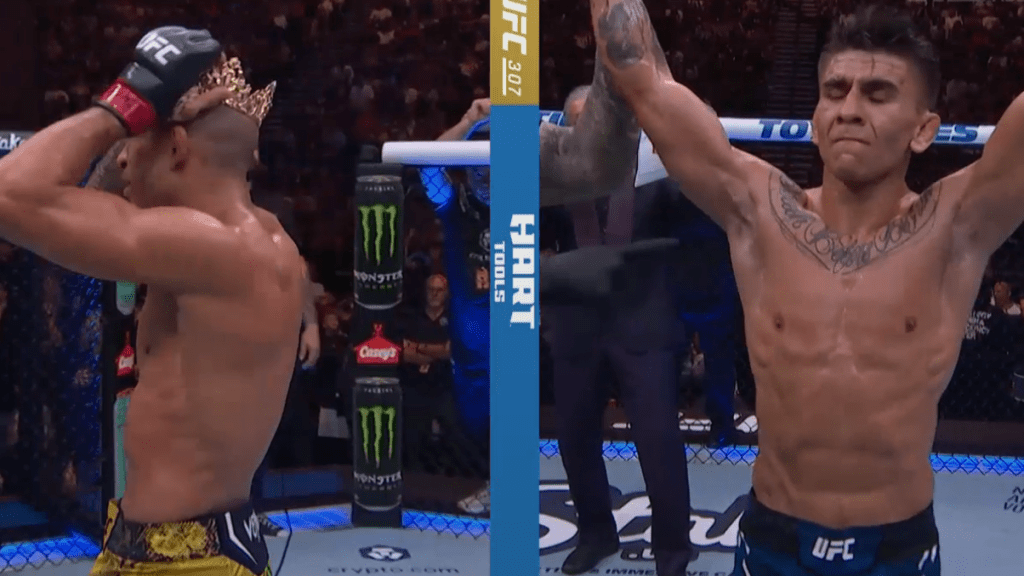 Mario Bautista grinds out split nod over Jose Aldo