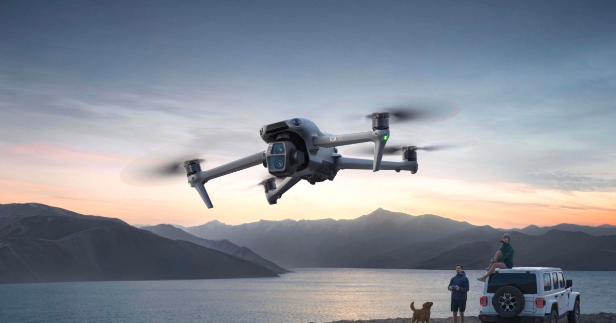 DJI's new Air 3S has a whopping 42GB of built-in storage