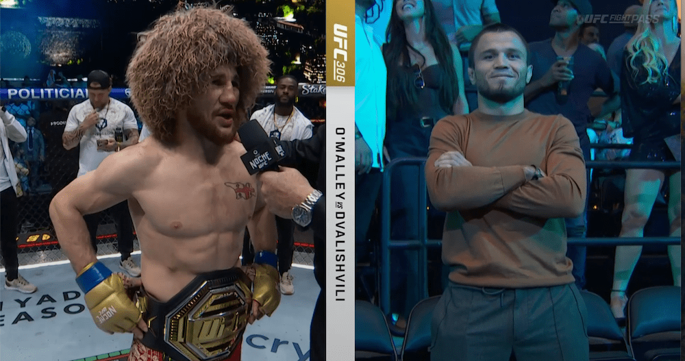 UFC champ Merab Dvalishvili ‘actually terrified’ of Umar Nurmagomedov?