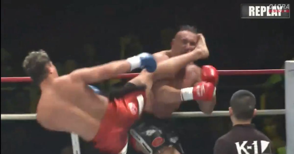 Missed Fists: K-Jee batters 51-year-old Jerome Le Banner with brutal head kick knockout