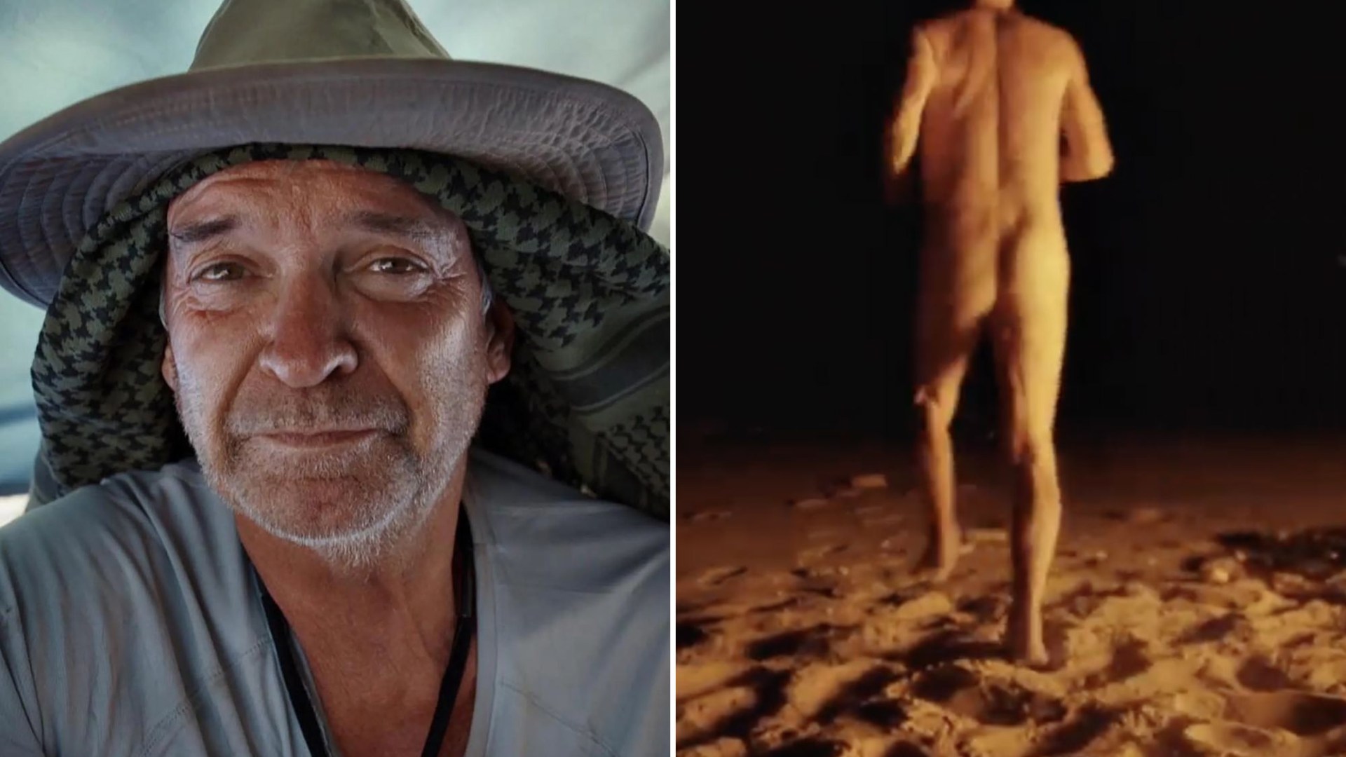 'Nobody needed to see that!' say Phillip Schofield viewers as he flashes his BUM on final Cast Away show