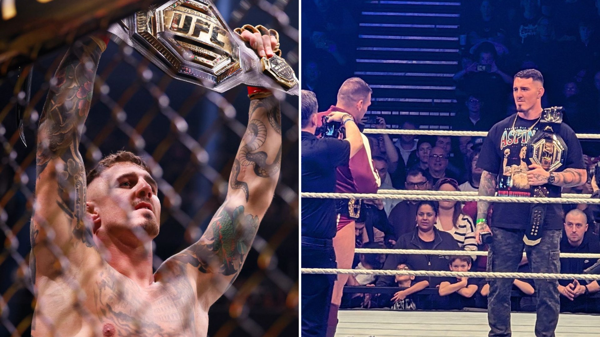 'Switching over' - UFC champ Tom Aspinall eyes WWE move after retiring from MMA in big career change as Jon Jones looms