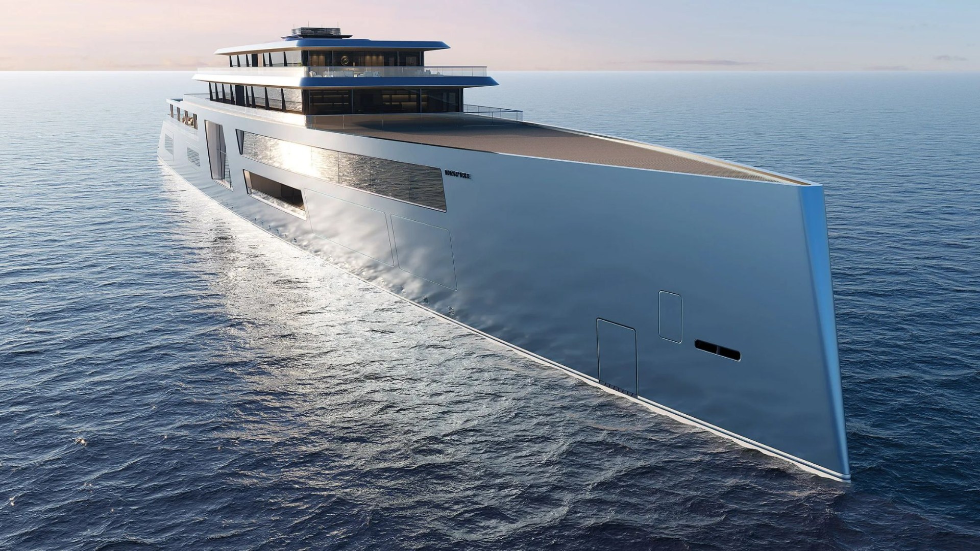 Plans for incredible real-life Bond villain superyacht with underwater shark tank, glass-bottomed pool & 40-seat theatre