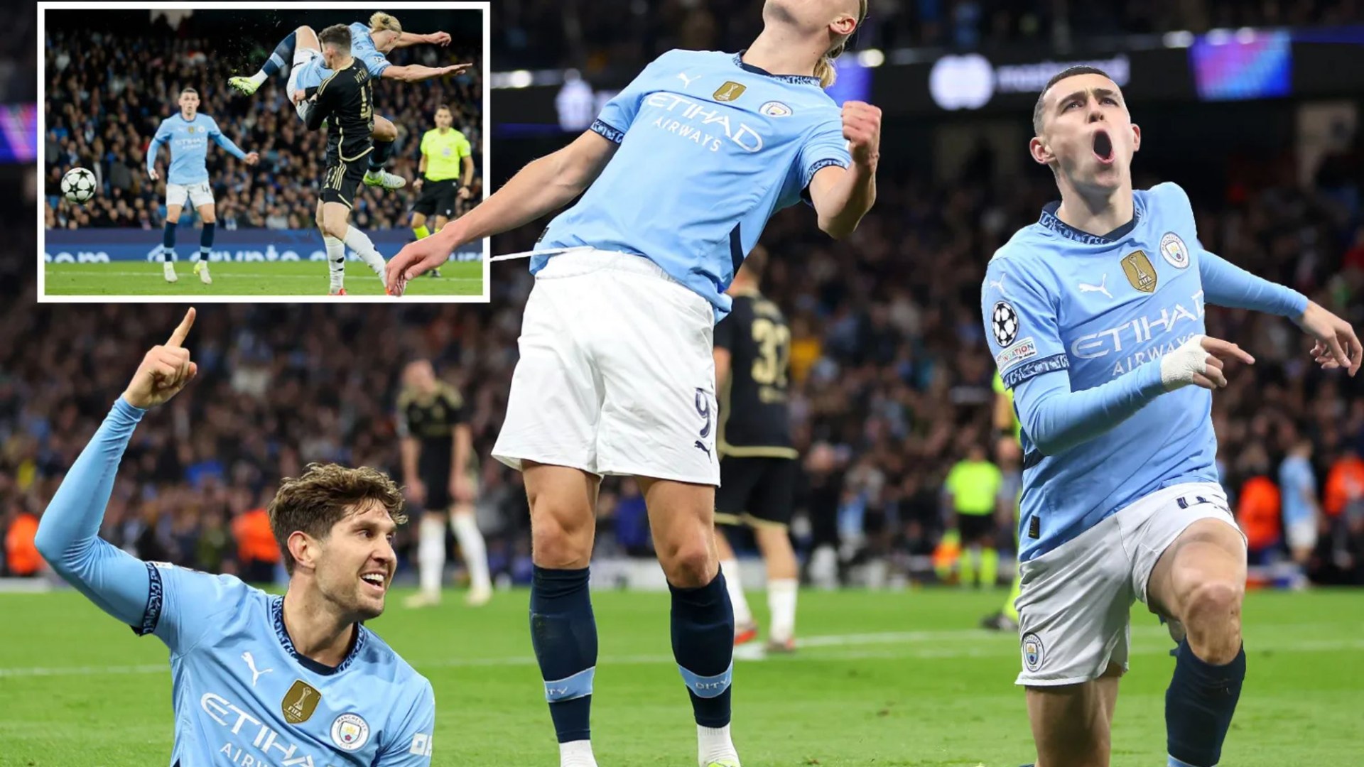 Man City 5 Sparta Prague 0: Erling Haaland defies physics to score wonder goal as Pep's side run riot again