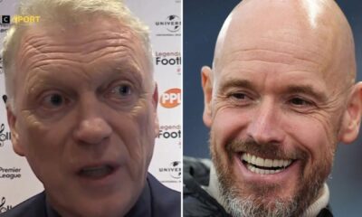 Fans say 'Moyes is joking, right?' after his bizarre interview about under-fire Man Utd manager Erik ten Hag goes viral