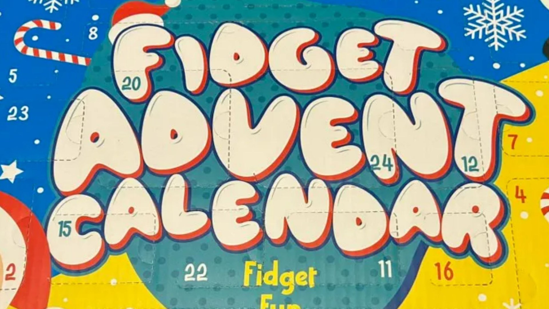 'Great value!' cries mum over 'fidget toy' advent calendar selling 'for 50p per day'