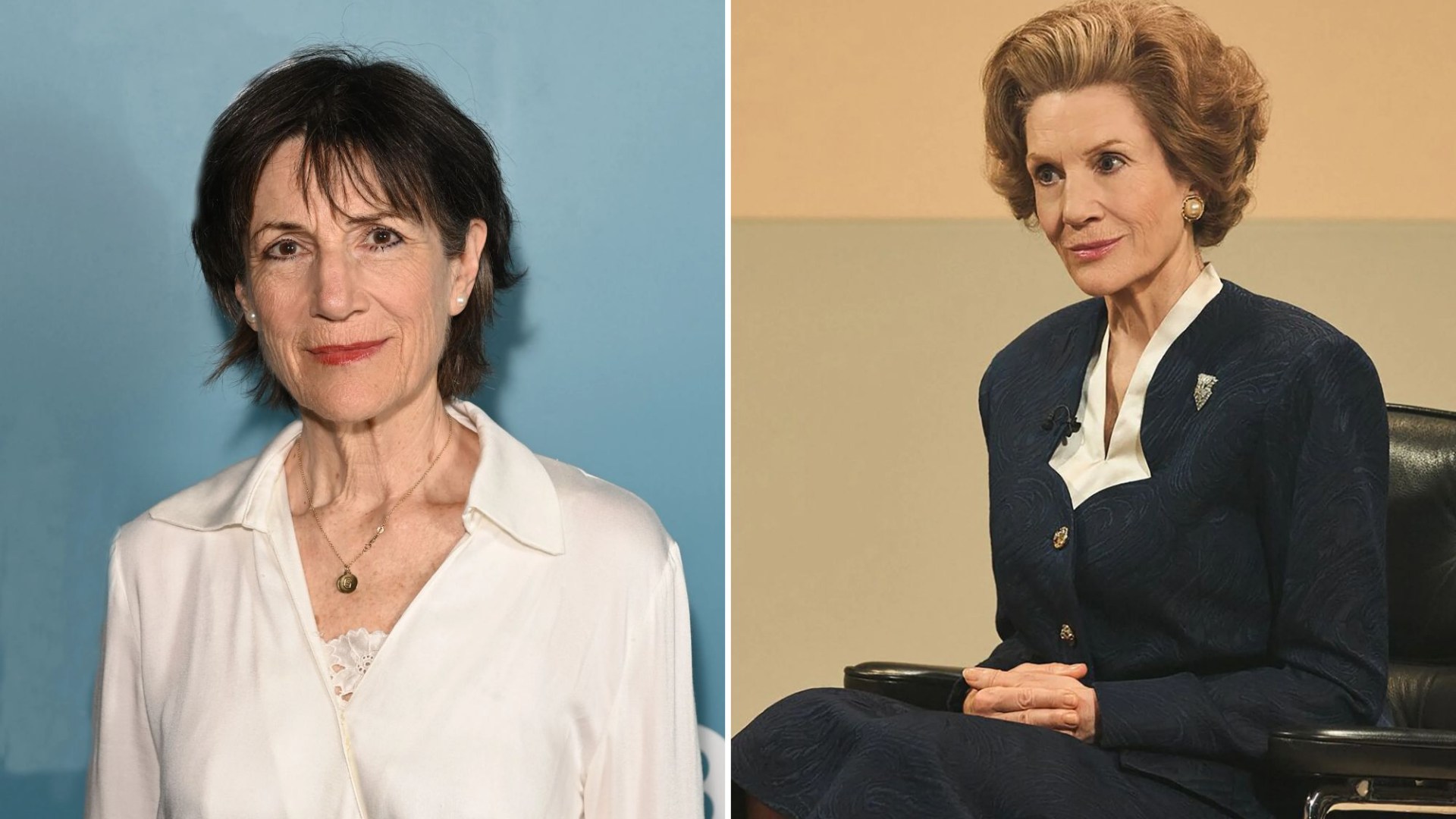 Legendary British actress looks unrecognisable as she transforms for new Channel 4 drama alongside Steve Coogan