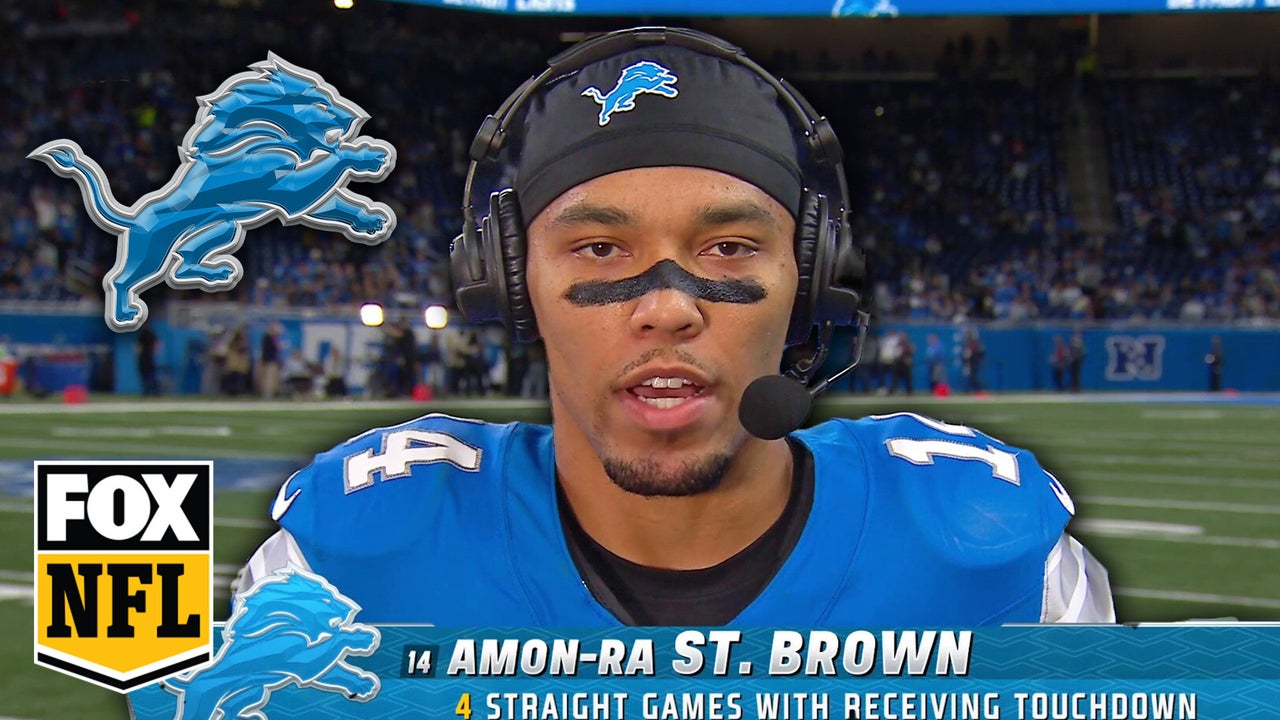 Amon-Ra St. Brown breaks down why Lions