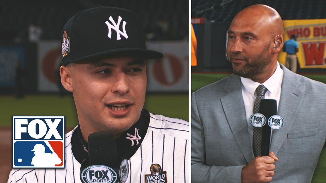 Anthony Volpe tells Derek Jeter, Alex Rodriguez & David Ortiz what it