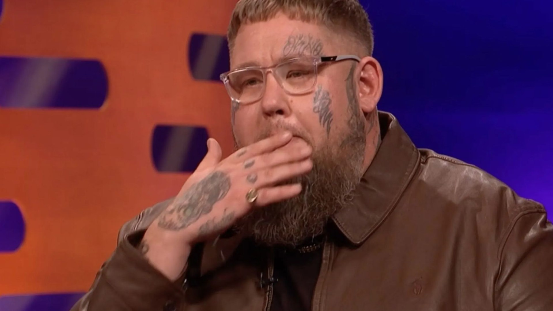 Watch emotional moment chart-topping rapper Rag 'n' Bone Man breaks down in tears on Graham Norton Show