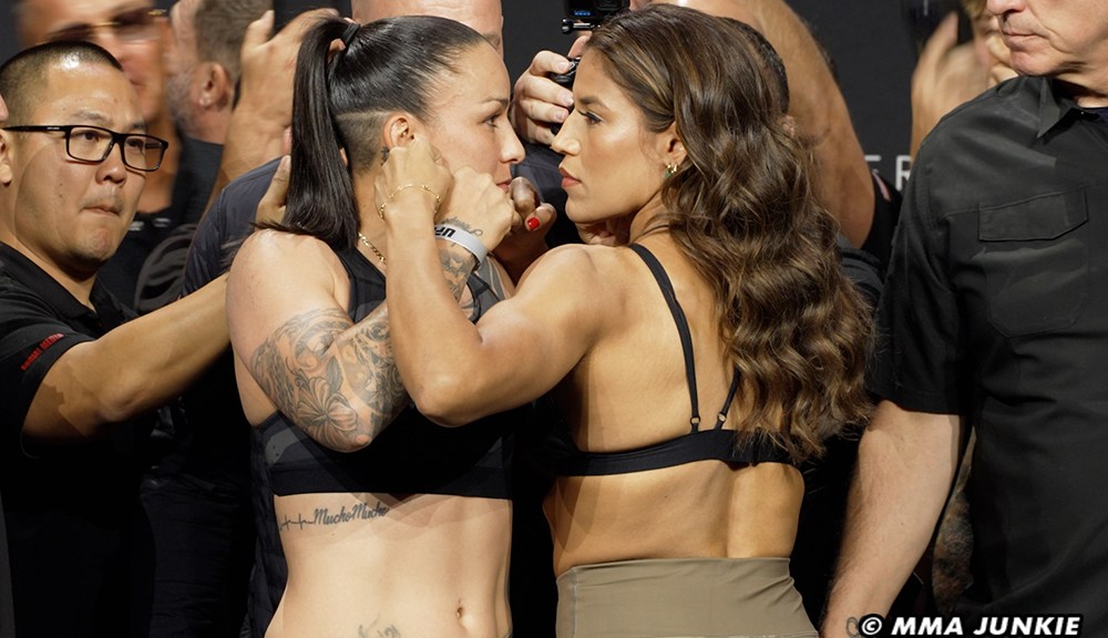 Raquel Pennington vs. Julianna Peña final faceoff