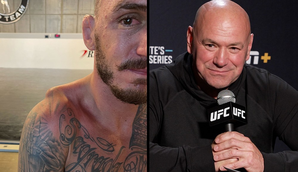 Dana White wowed by Renato Moicano’s UFC Paris win through injury