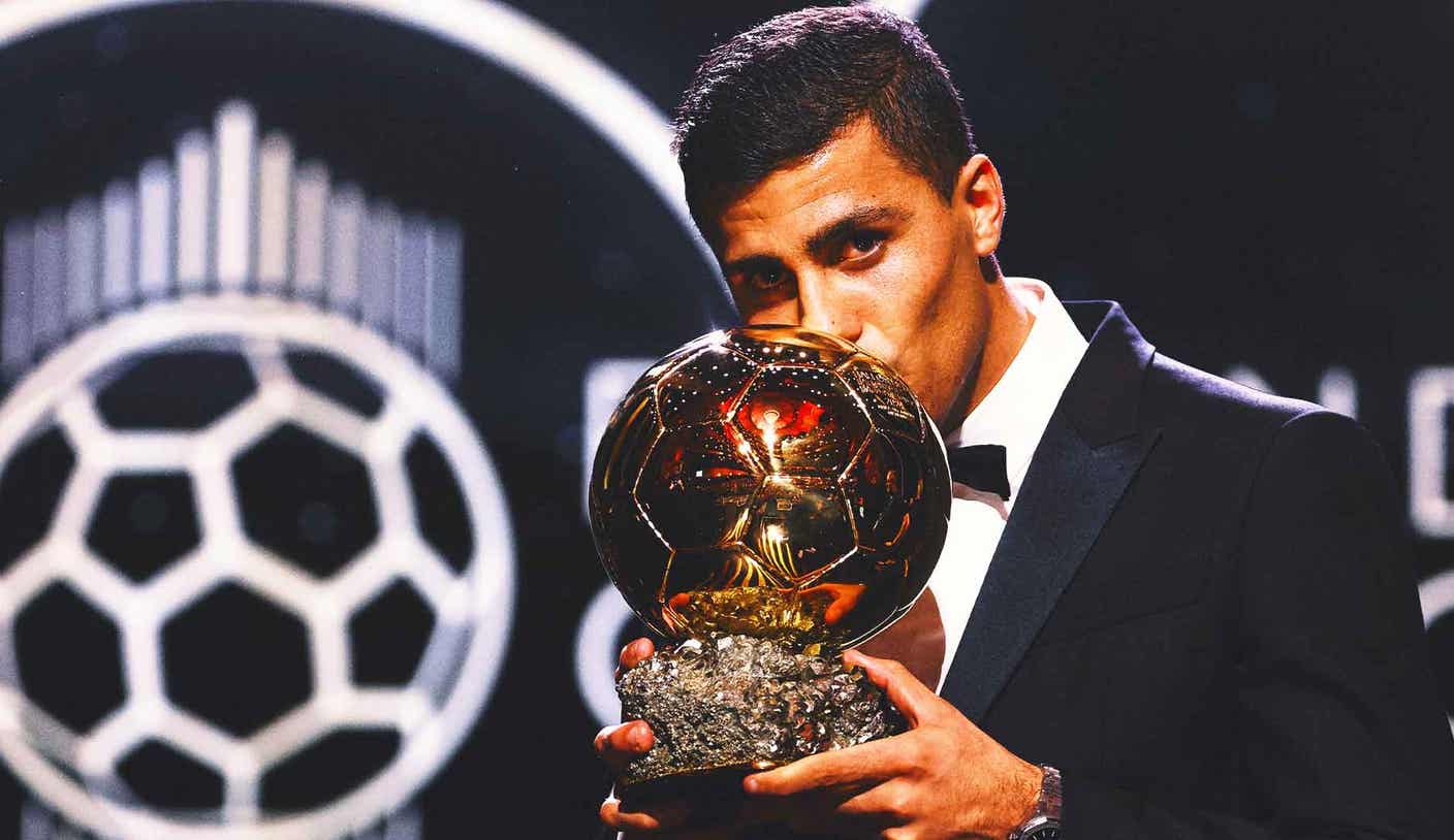 Rodri and Aitana Bonmatí win Ballon d’Or award as Real Madrid snubs ceremony