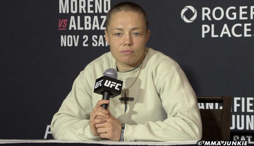 Rose Namajunas has open mind about Erin Blanchfield